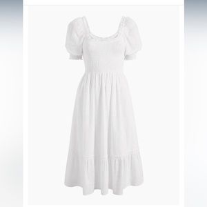 Hill House Eyelet Louisa Nap Dress XXS NWT